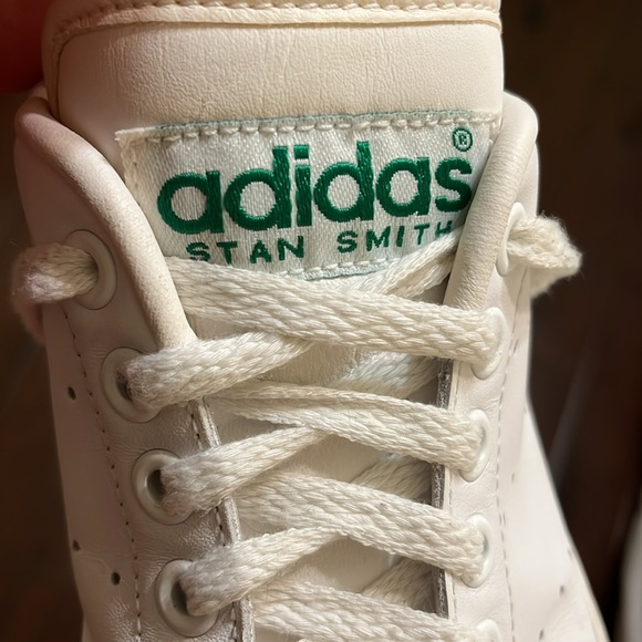 Adidas Stan Smith Green Back Tennis Shoes Size 7 - Picture 9 of 10